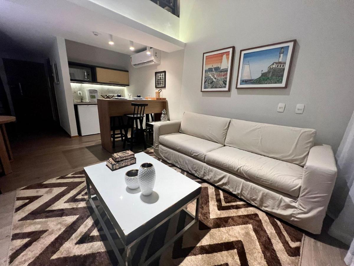 Apartamento Loft Duplex Urbano E Sofisticado, Com Tematica Praiana No Rio Vermelho サルバドール エクステリア 写真
